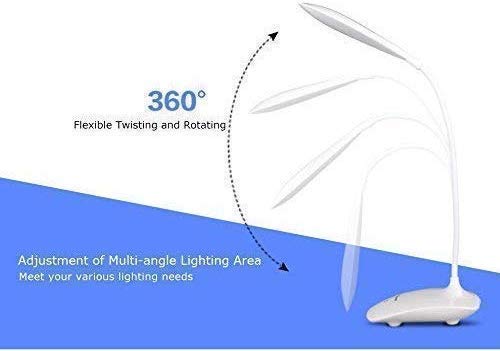 CEUTA LED Desk Lamp Touch Switch Rechargeable Flexible Gooseneck