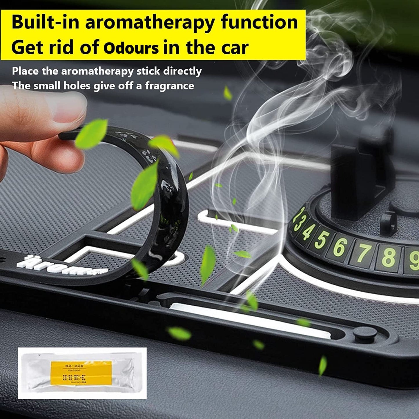 CEUTA Non-Slip Aromatherapy Car Phone Holder