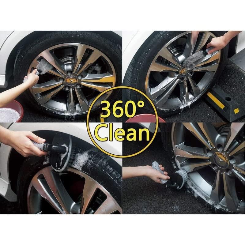 Wheel Cleaning Brush (2 Pcs)